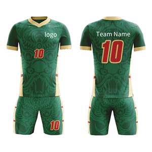 Оптовая Продажа с фабрики, футбольные майки с индивидуальным принтом, футбольный костюм для школьной команды и взрослых детей, для матча и игры - Product Image 2