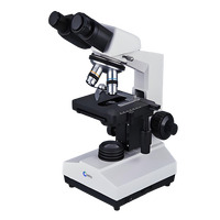Wholesale Price Trinocular Biological Microscope Lab Microscopio with 5-megapixel Camera 4X, 10X, 40X 100X (spring, Oil)
