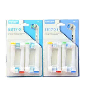 Or-Care Factory Customize LOGOEB-17X Electric Toothbrush Head For Oral Brush Head Toothbrushes Replacement Heads