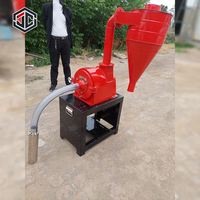 Petite machine à moudre le maïs pour le traitement du maïs, équipement compact de broyage de céréales pour les fermes et la production locale de farine
