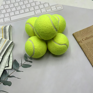 Pelotas de tenis para cancha de arcilla, resistentes al polvo, de rebote lento, para jugar en cancha de arcilla, pelotas de tenis de calidad para torneos. - Product Image 2