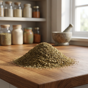 Poudre de Bhringraj 100% naturelle, Eclipta Alba, matière première végétale botanique séchée, ingrédient végétal - Product Image 1