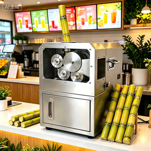 Other Fruit & Vegetable <b>Machines</b> Restaurant Juicer Machinery Automatic Sugar Cane Juicer Fruit <b>Juice</b> Machinery - Product Image 4
