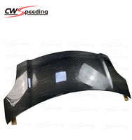 Capot moteur en fibre de carbone style OEM pour kit carrosserie Toyota Yaris 2008-2013