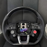 Volant sport en cuir noir pour Vo-lksw-ag-ens Polo Golf 4 5 6 7 GTDJetta Tiguan Passat B7 B8 R Mk7
