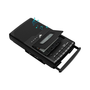 Rétro Portable USB convertisseur numérique <span class=keywords><strong>lecteur</strong></span> de <span class=keywords><strong>Cassette</strong></span> autonome 3.5MM prise casque poignée de transport pour la numérisation des Cassettes - Product Image 1