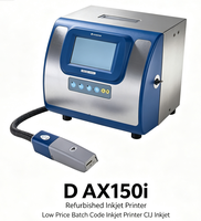 Imprimante jet d'encre reconditionnée D AX150i pour impression industrielle, imprimante jet d'encre à code de lot à bas prix, imprimante jet d'encre Cij
