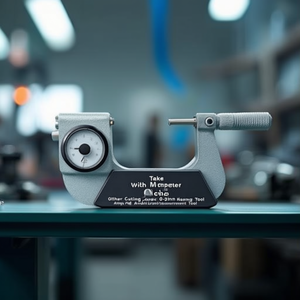 Take <b>Micrometer</b> With Comparator 0-25mm Analog Dial Precision Measurement Tool - Product Image 3