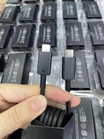 USB-C asli PD45W 5A kabel data pengisi daya Cepat Tipe C 25W 3A kabel pengisian Super cepat untuk Samsung S22 S23