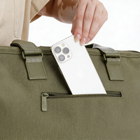Bolsa de viaje espaciosa con logotipo personalizado, bolsa de fin de semana inteligente, bolsa de almacenamiento estructurada con compartimento para zapatos.