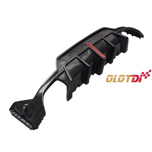 Carbon Fiber Rear Bumper <b>Lip</b> Diffuser for BMW 3 Series G20 G21 LCI M Tech FIns Spoiler Winglet <b>Splitters</b> 2020+ Auto Tuning - Product Image 3
