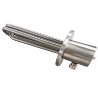 Équipement de chauffage industriel électrique personnalisé 3kw 6kw 9kw 12kw 15kw Chauffe-eau liquide tubulaire à immersion