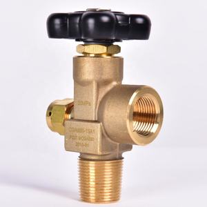 Válvula de cilindro de Gas de argón, válvula de latón CGA580, 2900psi, regulador de presión, reducción CGA, superventas - Product Image 2