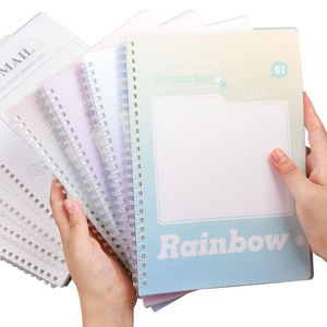 Cahier de notes A5 personnalisé pour étudiants à la mode Cahier à spirale à couverture rigide et souple Journal de papeterie pour l'écriture laitière - Product Image 2