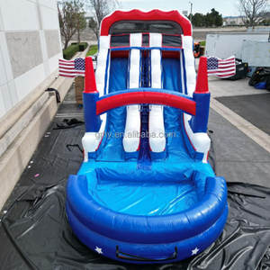 Structures de jeu gonflables GMY pour l'extérieur et l'intérieur, toboggans gonflables commerciaux, <span class=keywords><strong>toboggan</strong></span> aquatique <span class=keywords><strong>gonflable</strong></span> commercial avec <span class=keywords><strong>piscine</strong></span> - Product Image 5