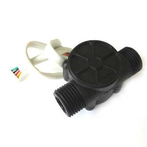Sensor de Flujo de Agua YFS201 1~25L/min DN15 4 Tubos 0.5 Pulgadas, Medidor de Flujo Hall OEM Personalizable para Líquidos y Aceites - Product Image 3