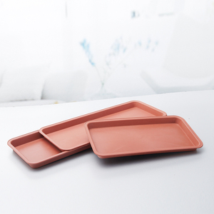 Pot de <span class=keywords><strong>fleur</strong></span> <span class=keywords><strong>rectangulaire</strong></span> en plastique terre cuite avec plateau pour fenêtre balcon jardin extérieur - Product Image 6