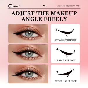 Delineador de Ojos con Punta de Doble Cabeza, Resistente al Agua, de Larga Duración, a Prueba de Manchas, Delineador Líquido, Marca Privada, Venta al por Mayor - Product Image 3