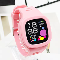 Montre à affichage LED de forme carrée avec bracelet intégré, vente directe d'usine 2025, pour femmes, montre de sport d'extérieur