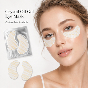 Mascarilla de Gel de Cristal para Ojos OEM ODM, Parches de Hidrogel con Logotipo Personalizado, Paquete Individual en Sobre, Hialuronato de Sodio, Para Todo Tipo de Piel - Product Image 1