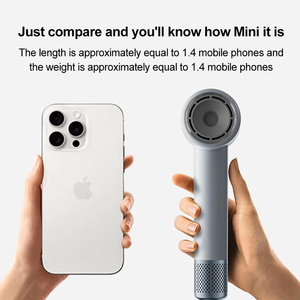 ไดร์เป่าผมแบบมืออาชีพ 1600W พร้อมมอเตอร์ Brushless BLDC ควบคุมอุณหภูมิแบบ NTC ความเร็วสูง เสียงเบา เหมาะสำหรับใช้กลางแจ้งและในโรงแรม - Product Image 5