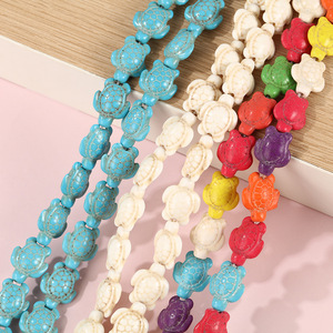 Cadena de Cuentas de Tortuga Pequeña Turquesa al por Mayor, Collar Hecho a Mano, Pulsera de Cuentas, Accesorios de Joyería Creativos y con Personalidad - Product Image 2