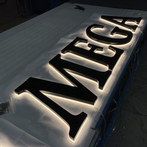 Letras LED Acrílicas con Retroiluminación Metálica para Negocios, Letrero para Baños, Señalización para Empresas y Hospitales, Decoración Exterior con Efecto 3D - Product Image 6