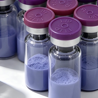 Poudre de Cuivre Bleu du Guangdong GHK-CU 50mg 100mg Pureté 90-95% Matière Première Cosmétique Intermédiaires Vente en Gros Direct Usine