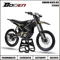 Kit d'autocollants graphiques Surron Ultra Bee, kit de protection intégrale en vinyle pour moto, protection de panneaux, housse personnalisée pour moto électrique tout-terrain