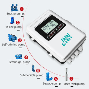 Controlador <span class=keywords><strong>de</strong></span> Bomba <span class=keywords><strong>de</strong></span> <span class=keywords><strong>Agua</strong></span> Automática Monofásico JNN 20Y-CBB 220V 0.37-2.2kW con Pantalla LCD, Temporizador <span class=keywords><strong>de</strong></span> Protección y Capacitor <span class=keywords><strong>de</strong></span> 70uF - Product Image 4
