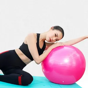 Çevre dostu toptan spor Fitness 65 cm özel renk yüksek kalite Pilates jimnastik topu 65 cm Yoga topu 65 cm pompaları