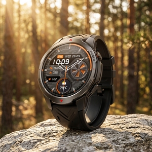 Reloj Inteligente KT88 con Pantalla AMOLED, Correa de Silicona, Brújula, Linterna, Batería de Larga Duración, Seguimiento Deportivo, Llamadas, Música, Compatible con iOS, Resistente al Agua - Product Image 5