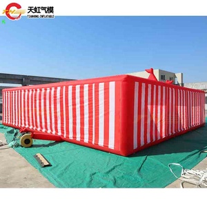 Laberinto Inflable con Temática de Circo de 8x8x2mH, Material de Tela Oxford - Product Image 6