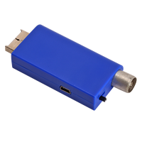 Konverter Video RF Bersertifikasi CE Ruiton Laris Manis, Mendukung PS2/PS1 67.25Mhz 61.25Mhz PAL DK Output untuk TV Splitters Converter