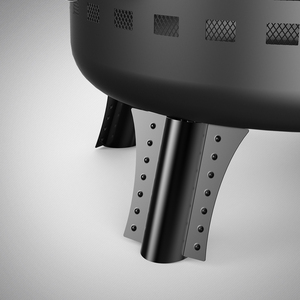 เตาไฟขนาด25.5นิ้วแบบพกพา,เตาเผาไม้สำหรับไว้ตั้งแคมป์เตาไฟเตาย่าง BBQ เตาไฟปรับแต่งได้ตามต้องการ - Product Image 6