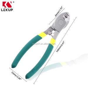 Câble de <span class=keywords><strong>frein</strong></span> de vélo et outils industriels Coupe-câbles à levier élevé de 6 pouces Coupe-câbles en acier inoxydable robuste pour câble métallique - Product Image 2