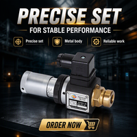 Zhengquan JCS-02H haute pression électrique réglable hydraulique réglable relais de pressostat en aluminium pour la régulation de tension