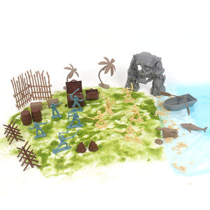 ชุดนักรบโจรสลัดสำหรับเด็ก8 + ของเล่นโครงกระดูกโจรสลัดโจรสลัดขนาด5.5-13ซม. ขนาด10แบบ - Product Image 1