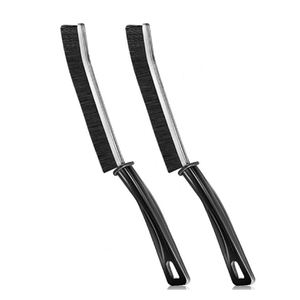 多機能電気隙間クリーニングブラシ長いプラスチックギャップ家庭用クリーニングツール持続可能な防水マニュアルトイレPP - Product Image 1