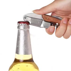 Tire-bouchon personnalisé avec nom, ouvre-bouteille à vin gravé sur mesure 3-en-1, cadeau de fête, cadeau d'anniversaire, cadeau pour la fête des pères - Product Image 4