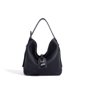 Bolso de Mano de Lujo para Mujer, Diseño de Litchi, Cuero de Primera Calidad, Tipo Tote, Portátil, de Hombro o Cruzado - Product Image 6