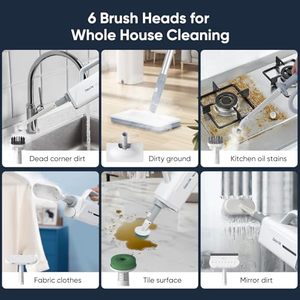 Điện cầm tay Stick Máy hút bụi với hơi nước lau tính năng cho hộ gia đình sử dụng - Product Image 4