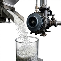 Granulés de PP renforcé de fibres de verre blancs GF20 résistants aux chocs pour pompes à eau et pales de ventilateurs Chine