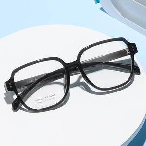 Gafas ópticas cuadradas Beauty Of Style para mujer, montura extra ancha, lentes UV400 Ac, puente medio, Gtp At68612 - Product Image 2