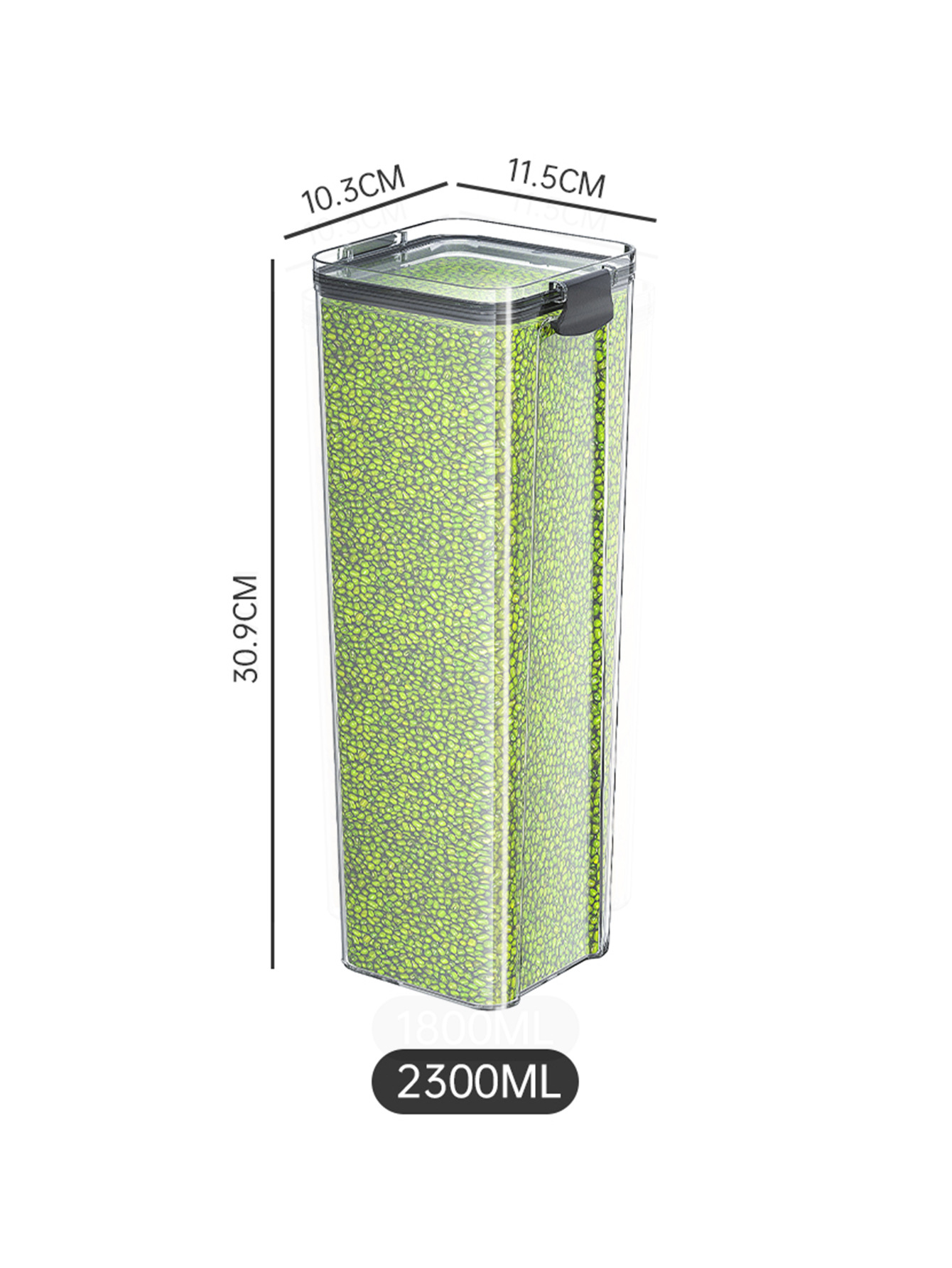 2300ml