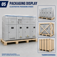 Dispositif de compensation automatique de puissance réactive de type MSC haute tension 6kV/10kV 50/60Hz IP30 pour armoire