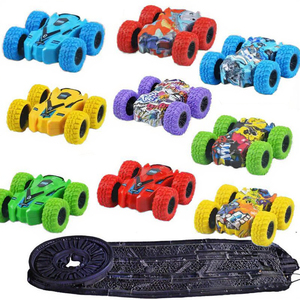 Coche de Juguete de Plástico con Inercia y Acrobacias 3D Mini de la Marca <span class=keywords><strong>YY</strong></span>, Función de Fricción ABS, Escala 1:32, Unisex, para Entretenimiento Infantil - Product Image 3