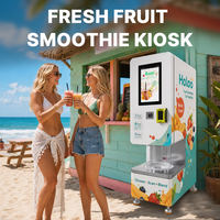 Commerciële diepvriesvruchten smoothie-automaat met Android OS, aanpasbare capaciteit & meerdere betaalopties