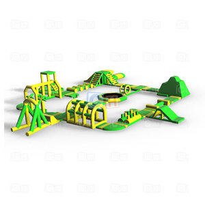 Parc aquatique flottant gonflable de jeu de parc d'amusement d'eau d'<span class=keywords><strong>Aqua</strong></span> de sport commercial d'adultes pour la mer - Product Image 2