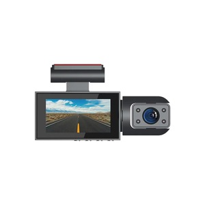 Caméra embarquée de haute qualité avec 3 objectifs, écran IPS de 1,97 pouce, prise en charge du Wi-Fi et enregistrement en boucle. - Product Image 4